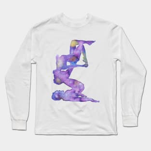 Acro Yoga Nebula Long Sleeve T-Shirt